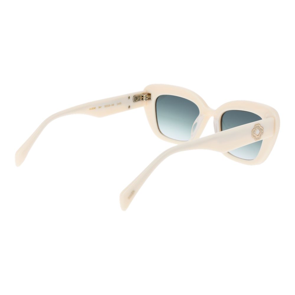 Maje Creme Frauen Sonnenbrille