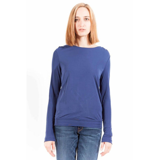 Gant Blaues Viskose-Damentop