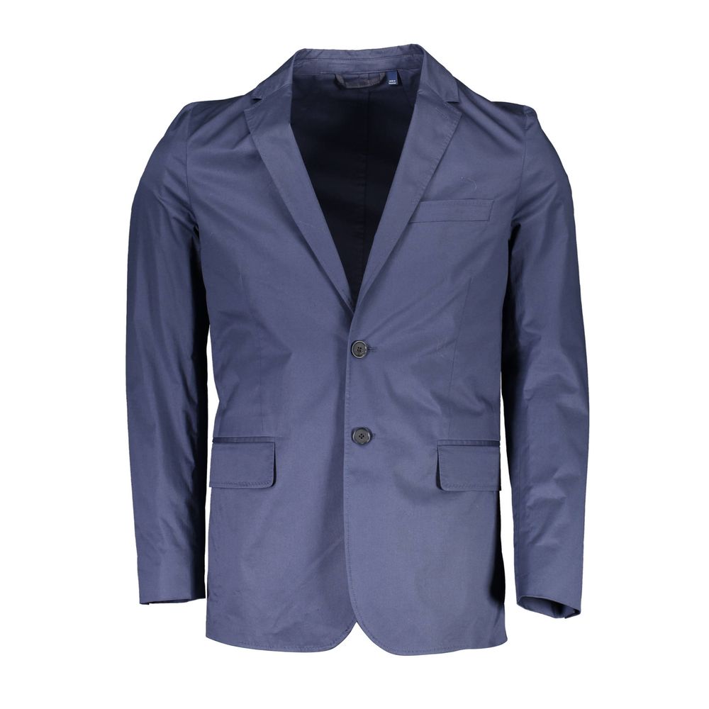 Gant Blaue Baumwolle Männer Jacke