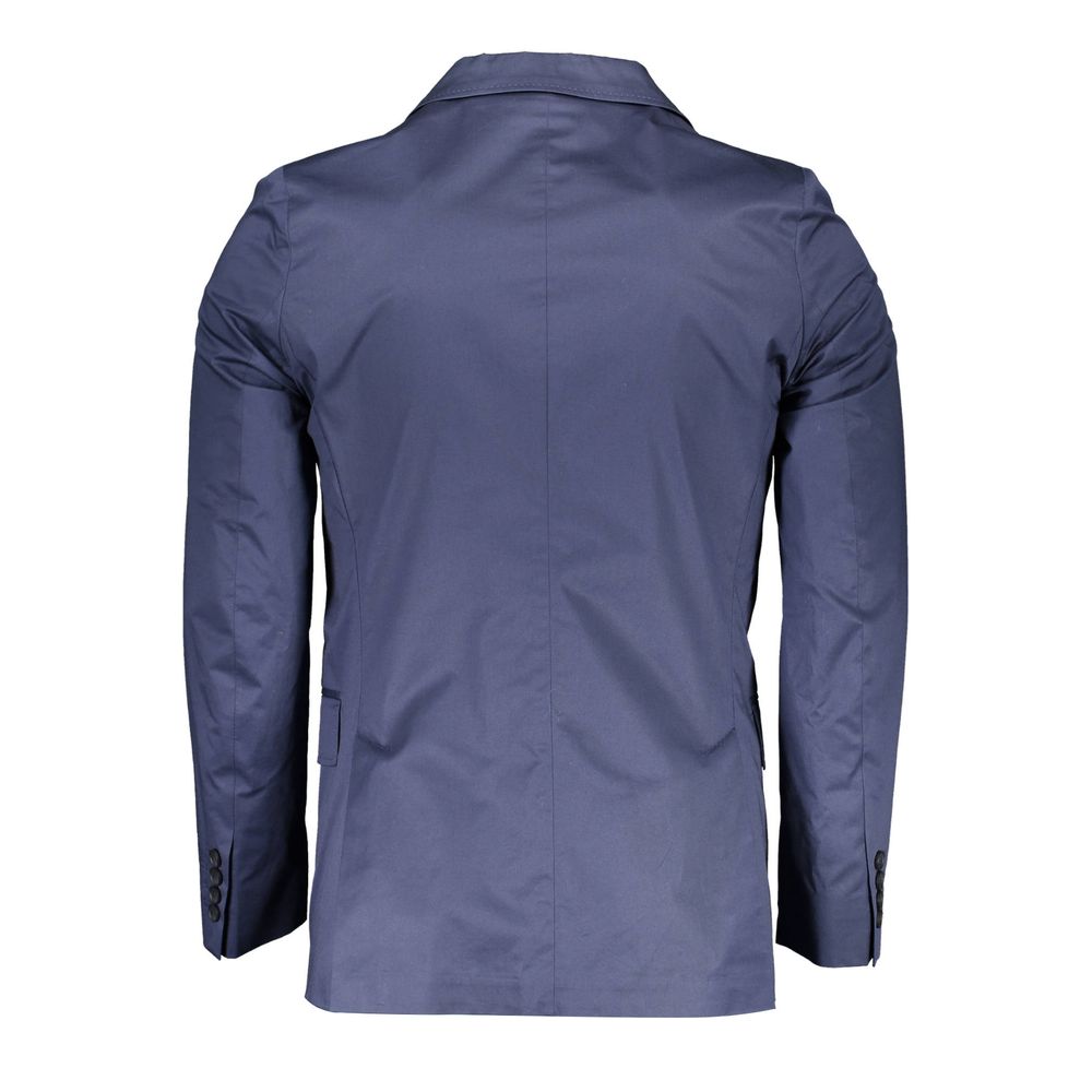 Gant Blaue Baumwolle Männer Jacke