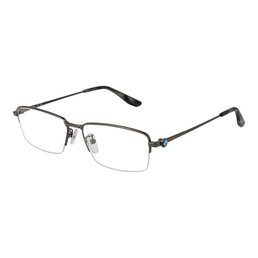BMW Silberne Metallbrille (Gestell)