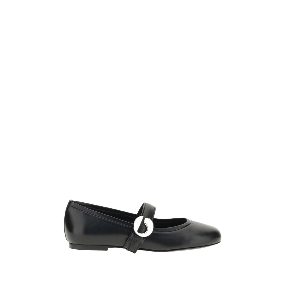 Coperni Leder Ballerinas