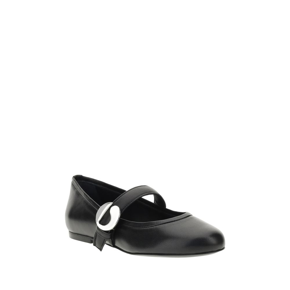 Coperni Leder Ballerinas