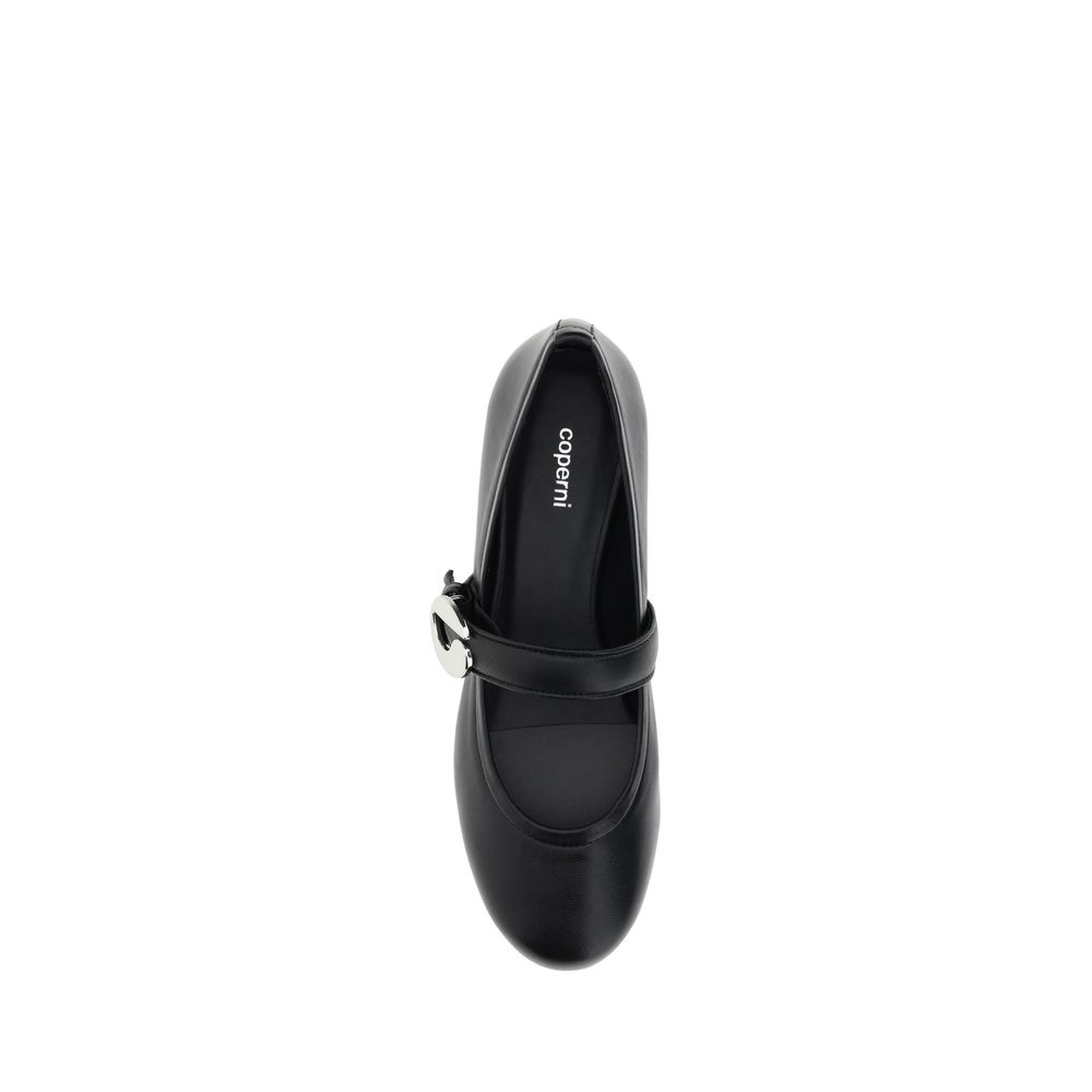 Coperni Leder Ballerinas