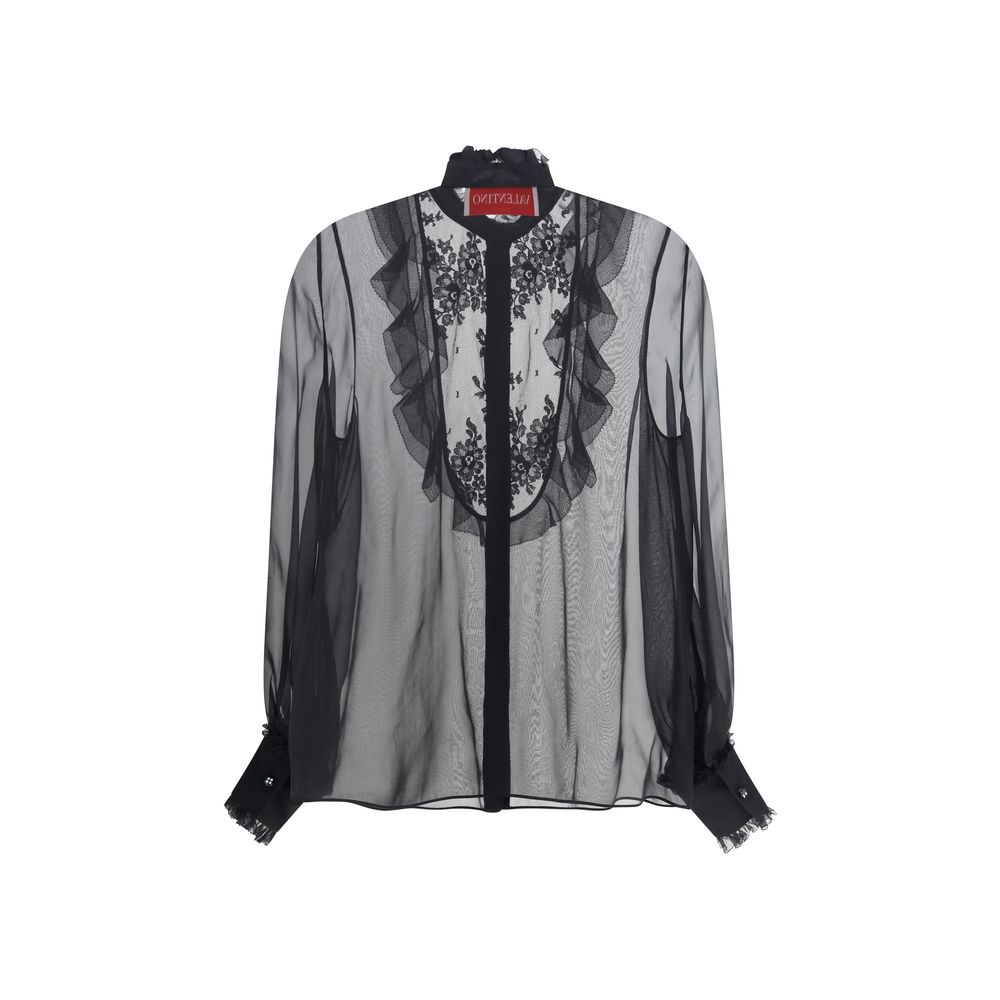 Valentino Chiffon-Hemd