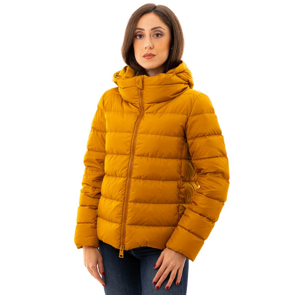 Herno Gelbe Polyamid Jacken & Mantel