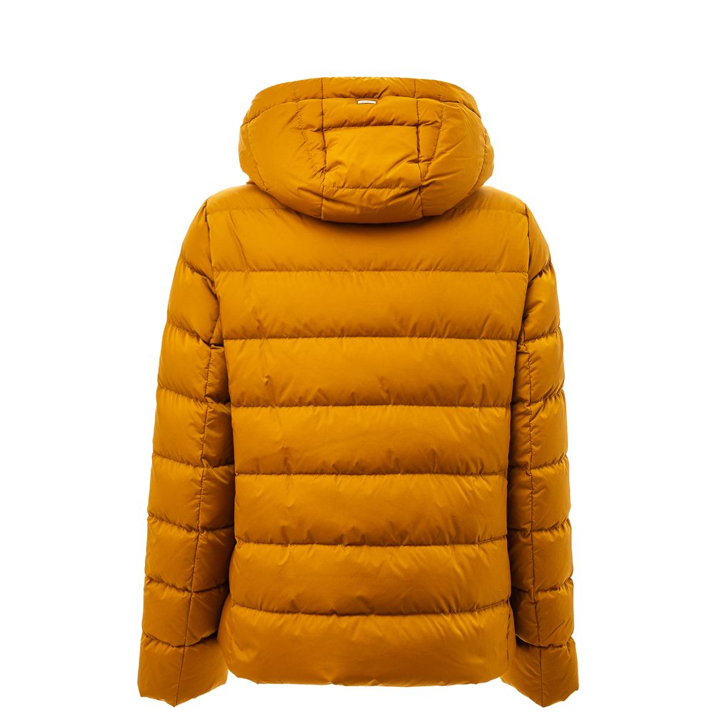Herno Gelbe Polyamid Jacken & Mantel