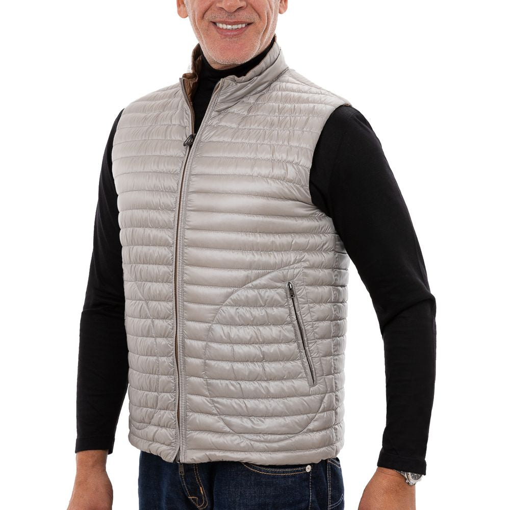 Herno Braune Polyamid Sleveless Jacke