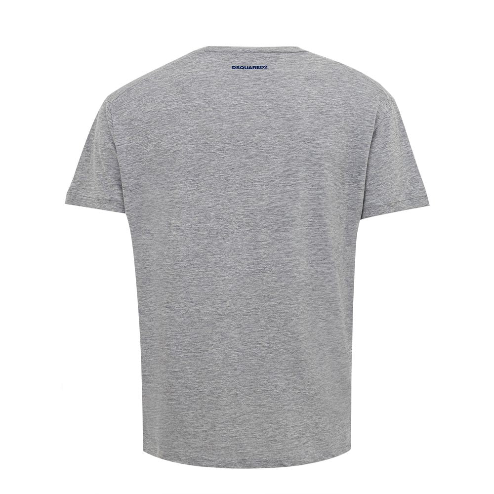 Dsquared² T-Shirt aus grauer Baumwolle