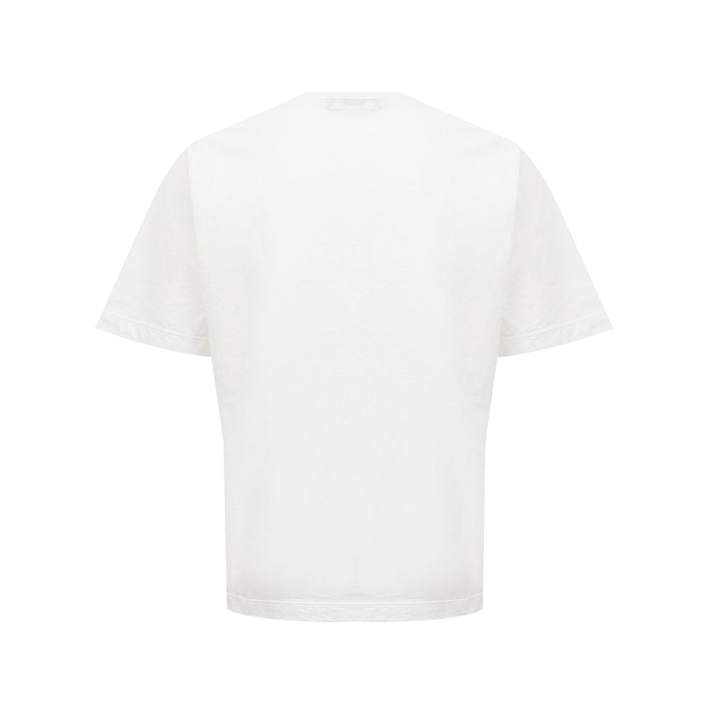 Dsquared² Elegantes weißes Baumwoll-T-Shirt für stilbewusste Frauen