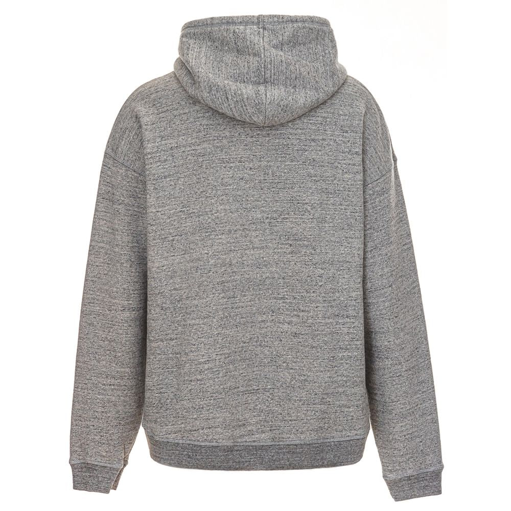 Dsquared² Grauer Baumwoll-Kapuzenpulli