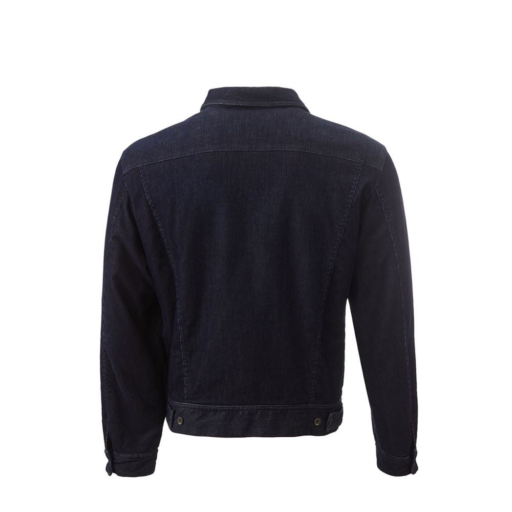Lardini Blaue Baumwolljacken &