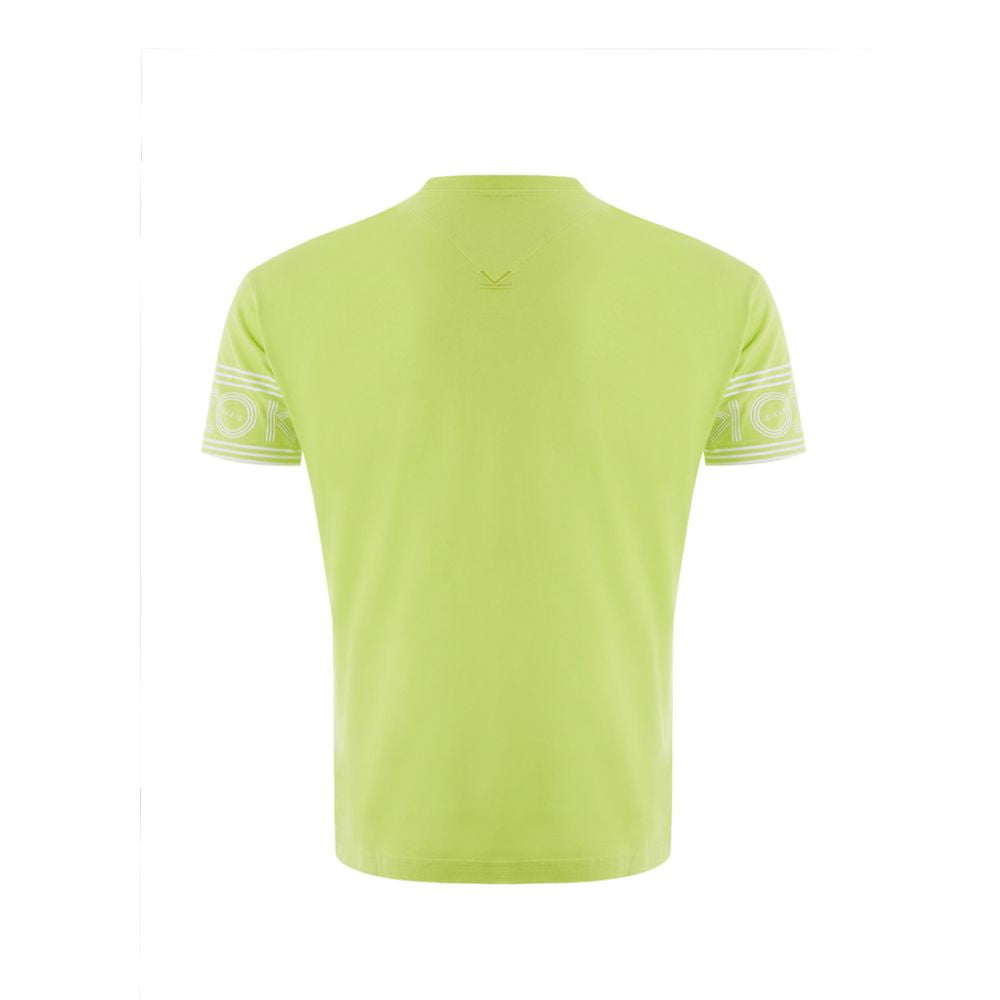 Kenzo Sunny Yellow Cotton Tee für stilvolle Männer