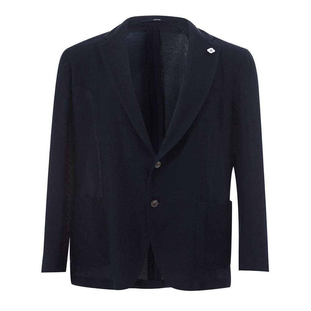 Lardini Blauer Baumwollblazer