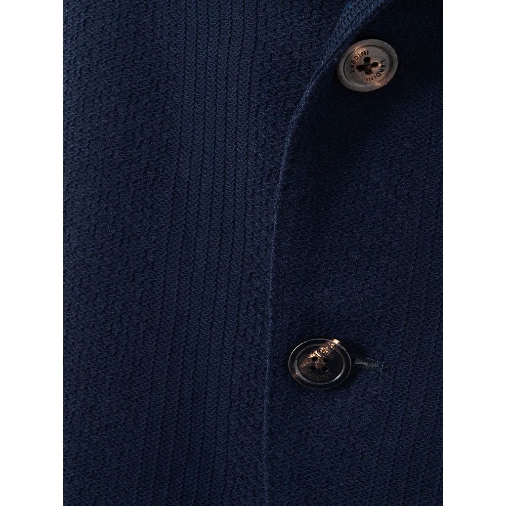 Lardini Blauer Baumwollblazer