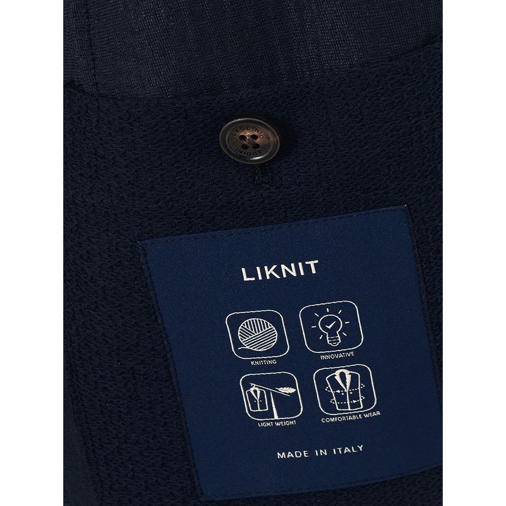 Lardini Blauer Baumwollblazer