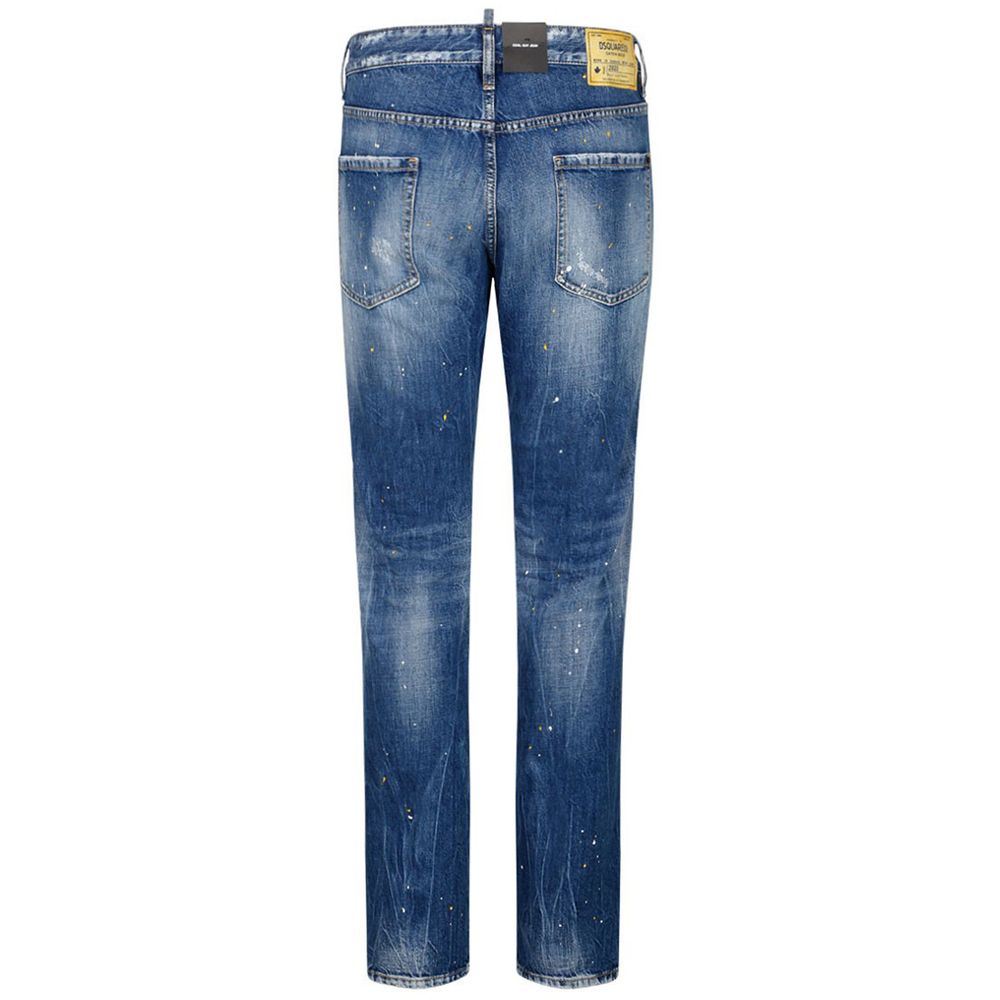 Dsquared² Blaue Baumwolljeans &