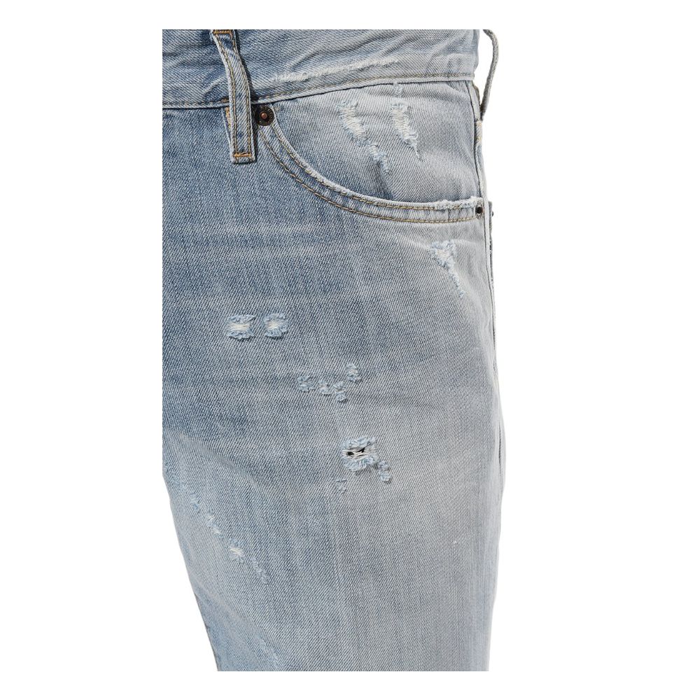 Dsquared² Hellblaue Baumwolle Herren Jeans
