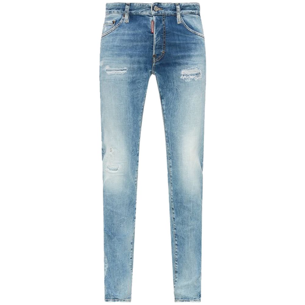 Dsquared² Blaue Baumwolljeans &