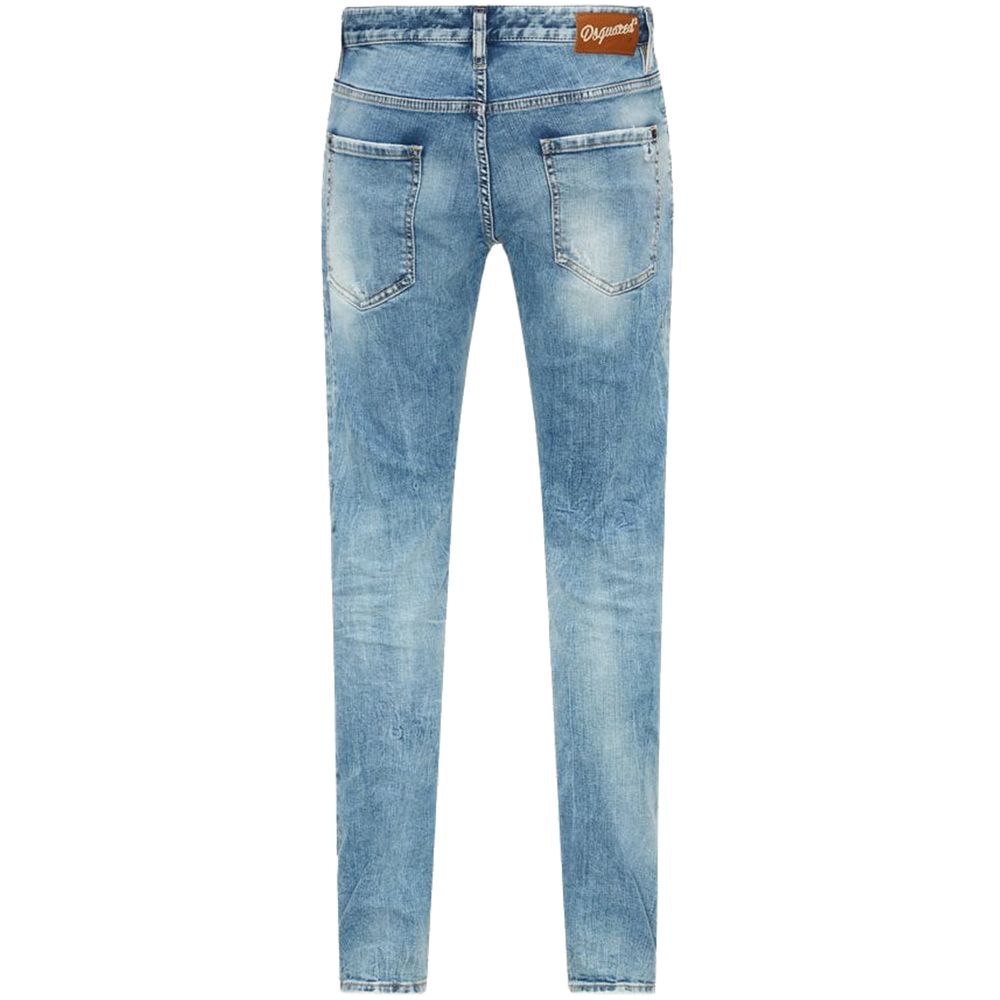 Dsquared² Blaue Baumwolljeans &
