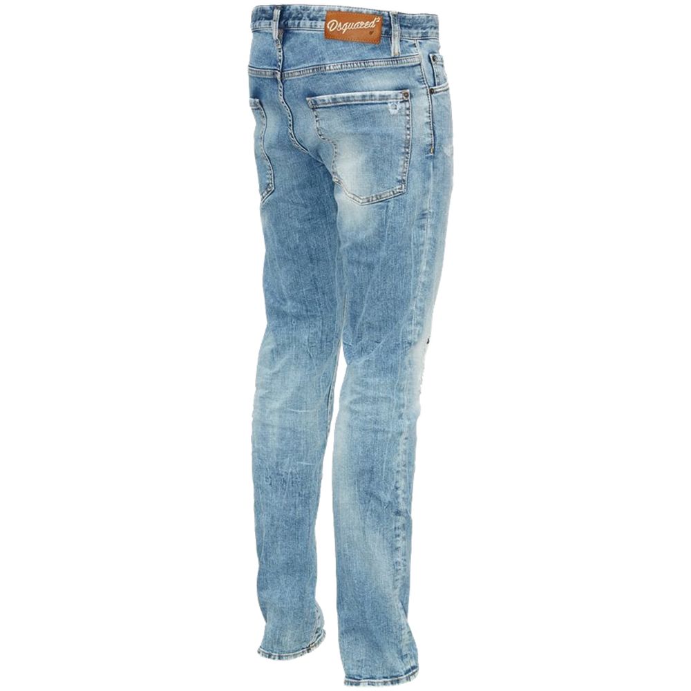 Dsquared² Blaue Baumwolljeans &