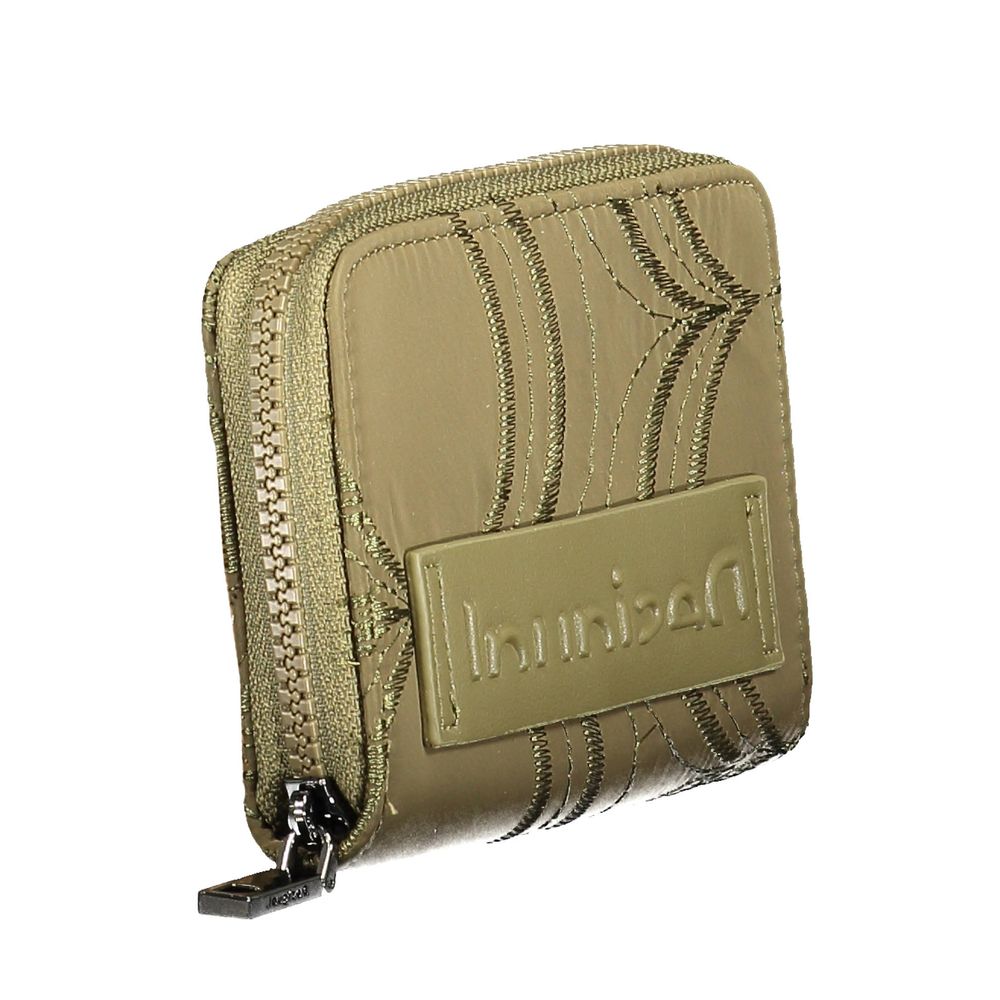Desigual Grünes Polyester Portemonnaie für Frauen