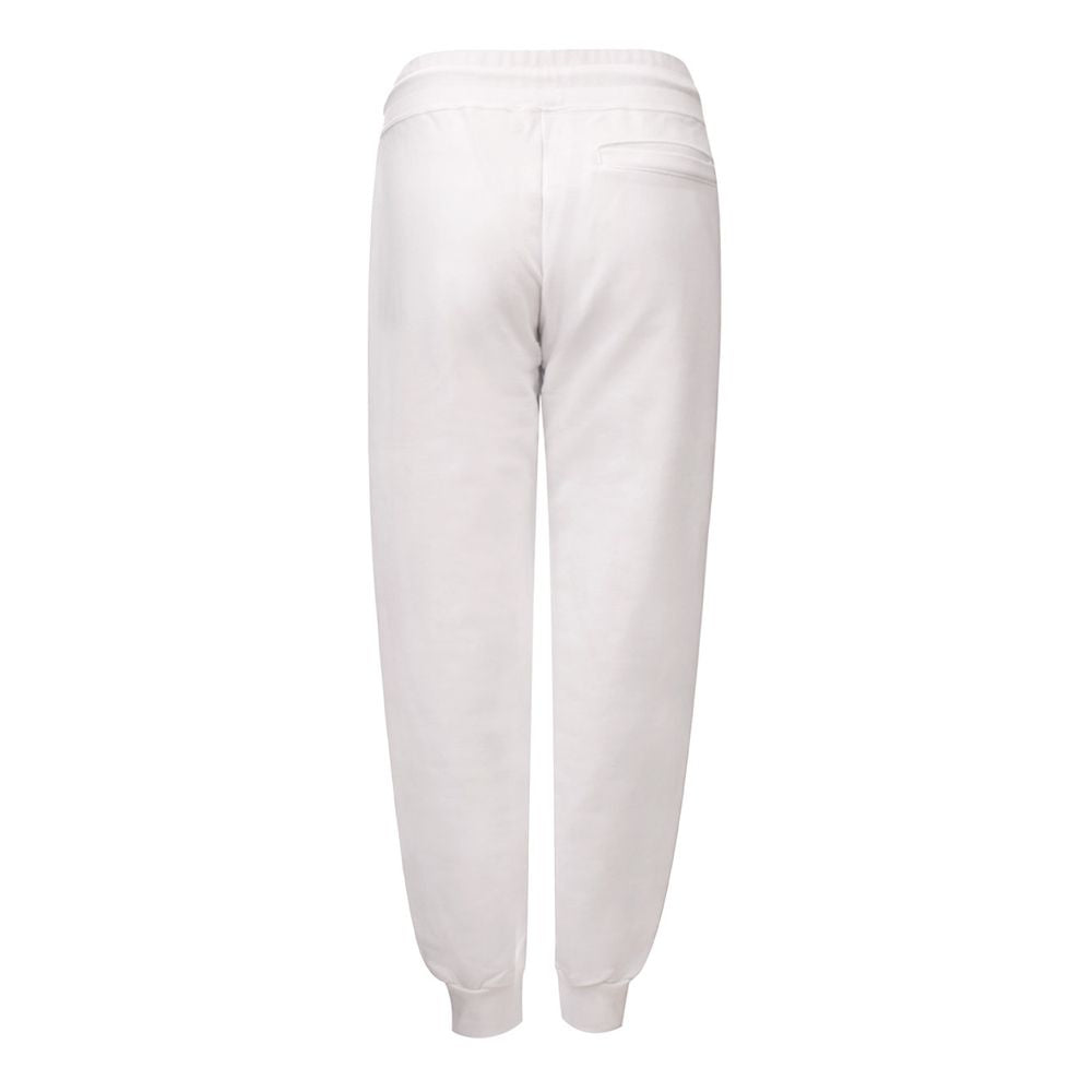 GCDS Weiße Baumwoll-Jogger Workout-Hose