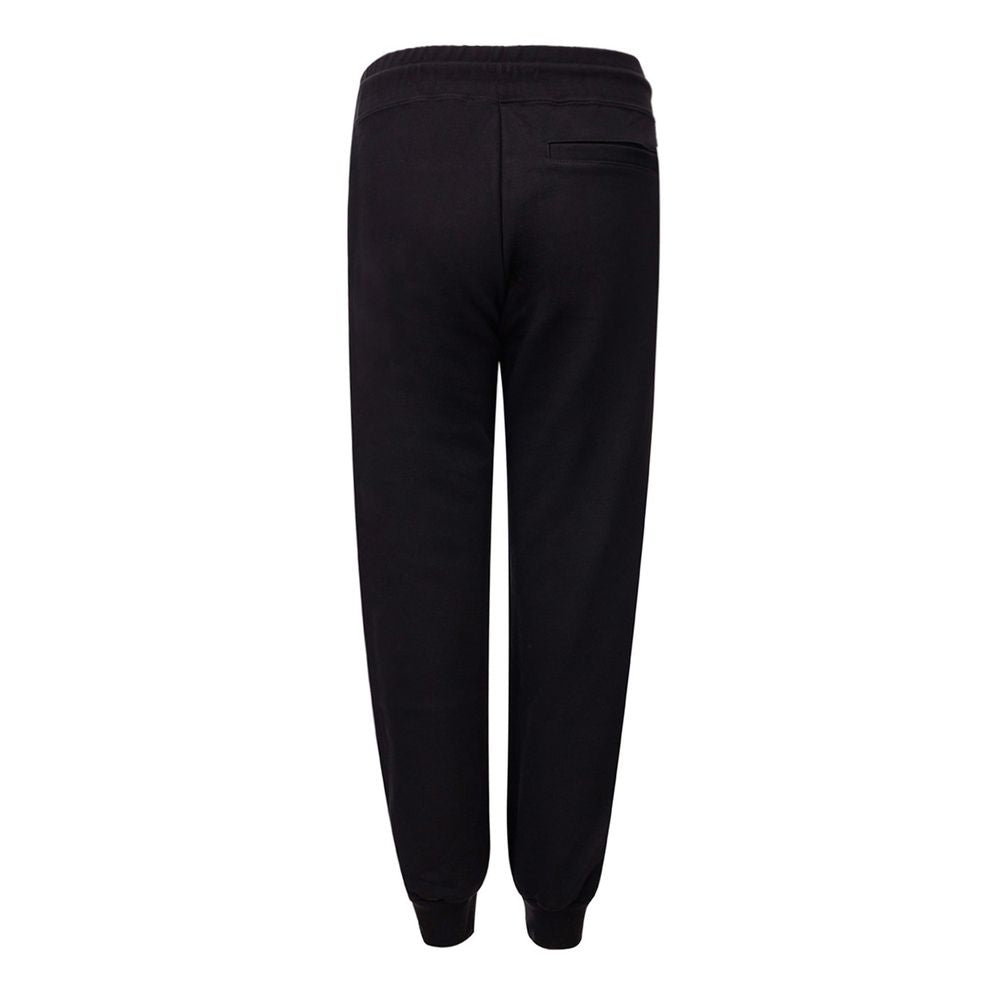 GCDS Schwarze Baumwoll-Jogger Workout-Hose
