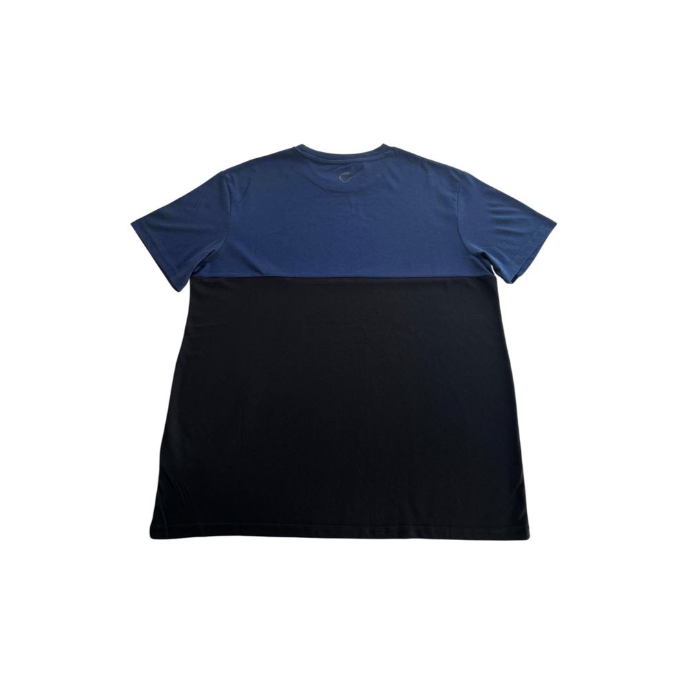Trussardi Beachwear Baumwoll-T-Shirt für Herren in Blau