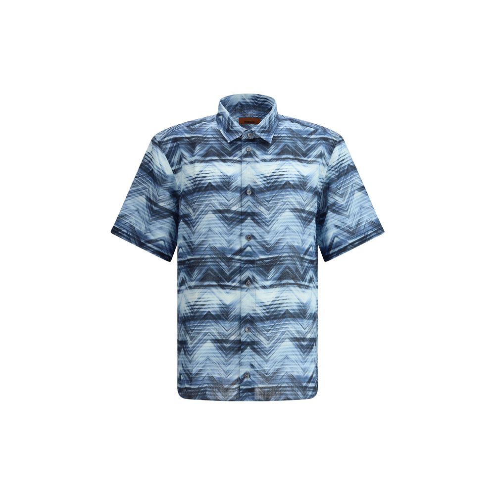 Missoni Kurzarm-Shirt ZickZack-Muster