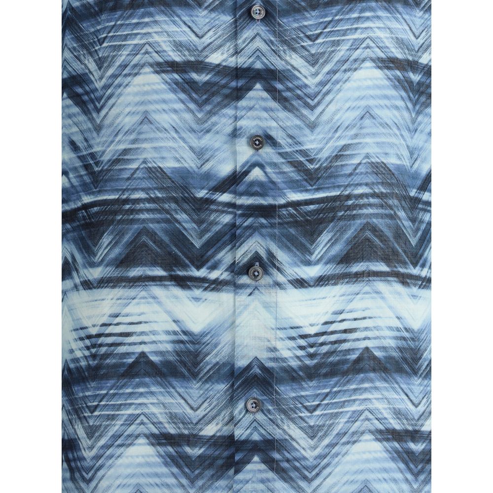 Missoni Kurzarm-Shirt ZickZack-Muster