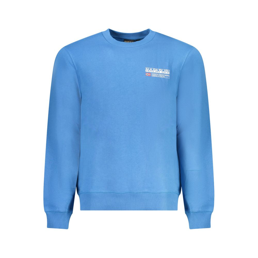 Napapijri Hellblauer Baumwollpullover für Männer