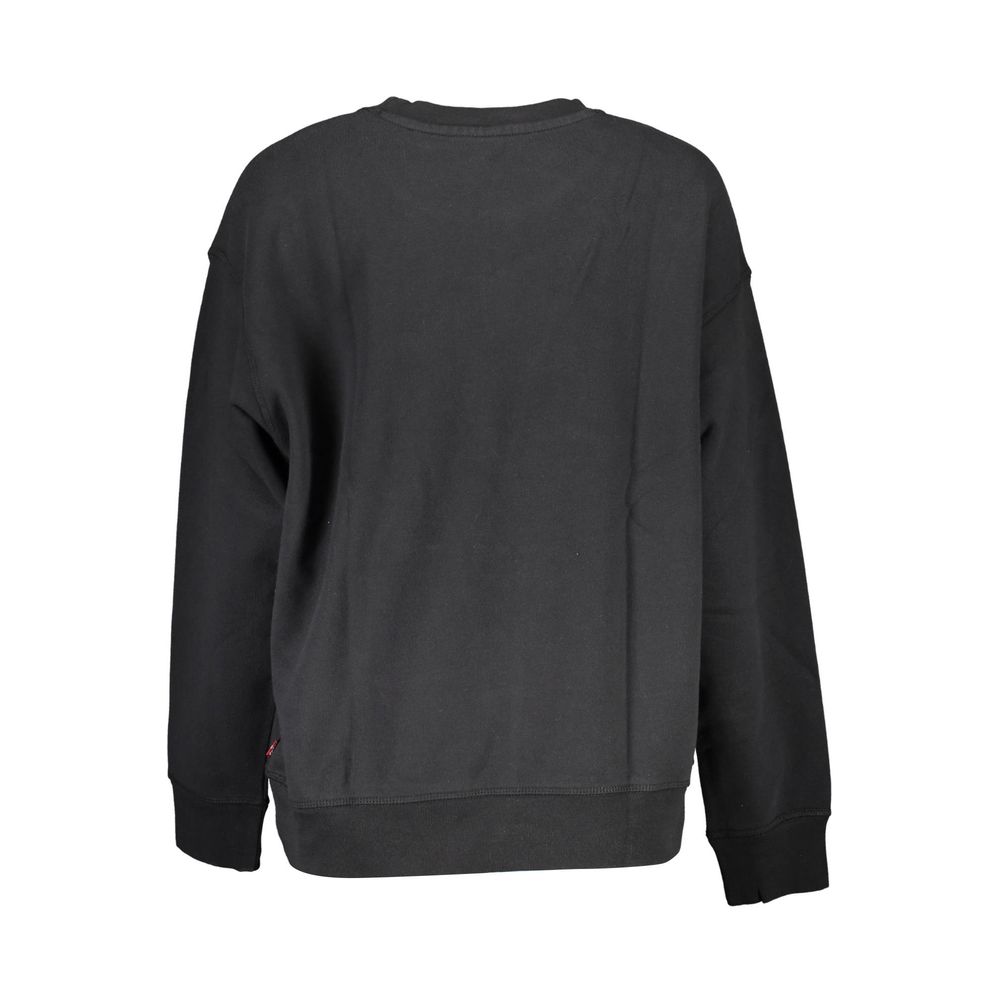 Levi's Schwarzer Baumwollpullover für Frauen
