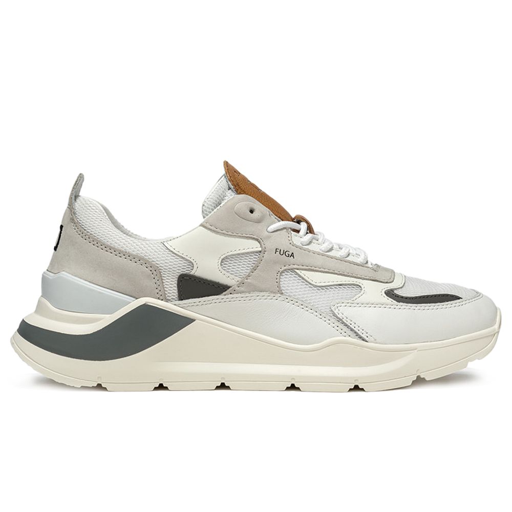 D.A.T.E Weißes Leder Sneaker