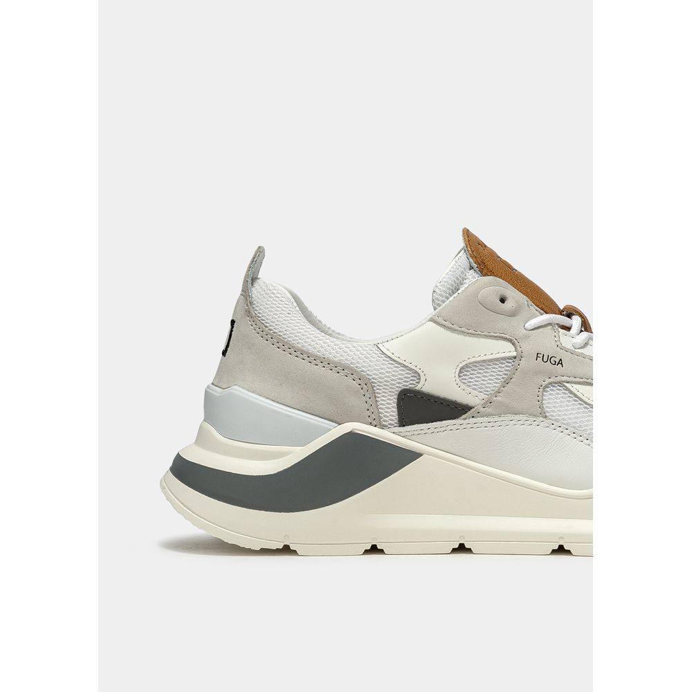 D.A.T.E Weißes Leder Sneaker