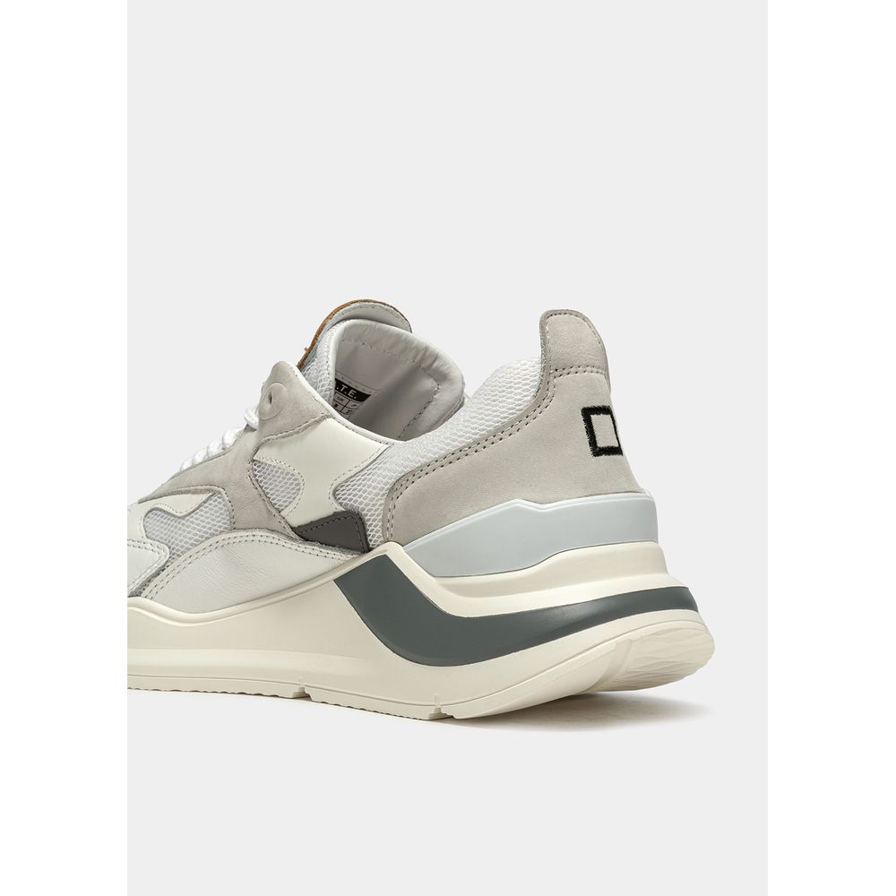 D.A.T.E Weißes Leder Sneaker