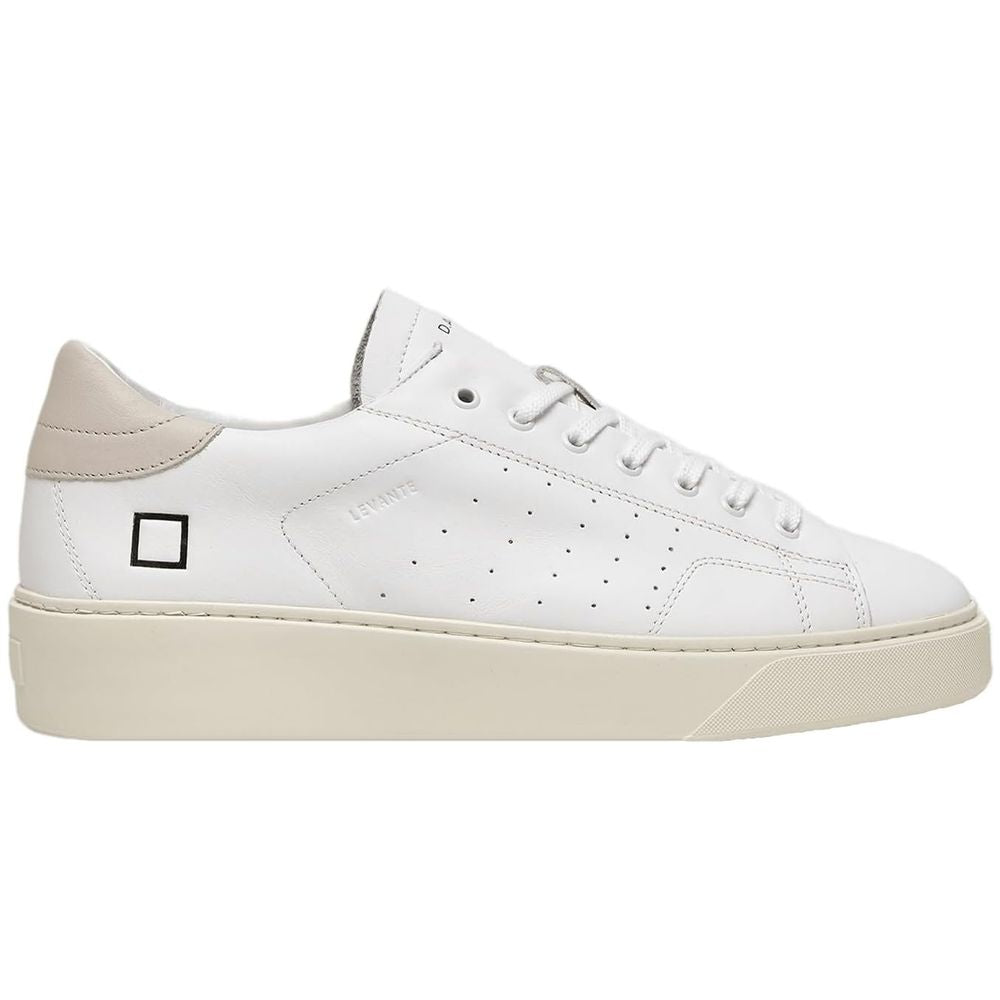 D.A.T.E Weißes Leder Sneaker