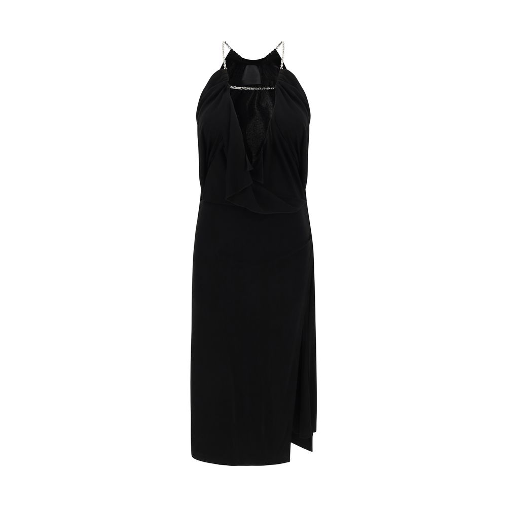 Givenchy Midikleid mit Neckholderausschnitt