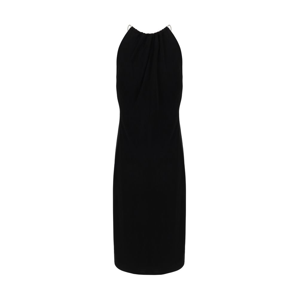 Givenchy Midikleid mit Neckholderausschnitt