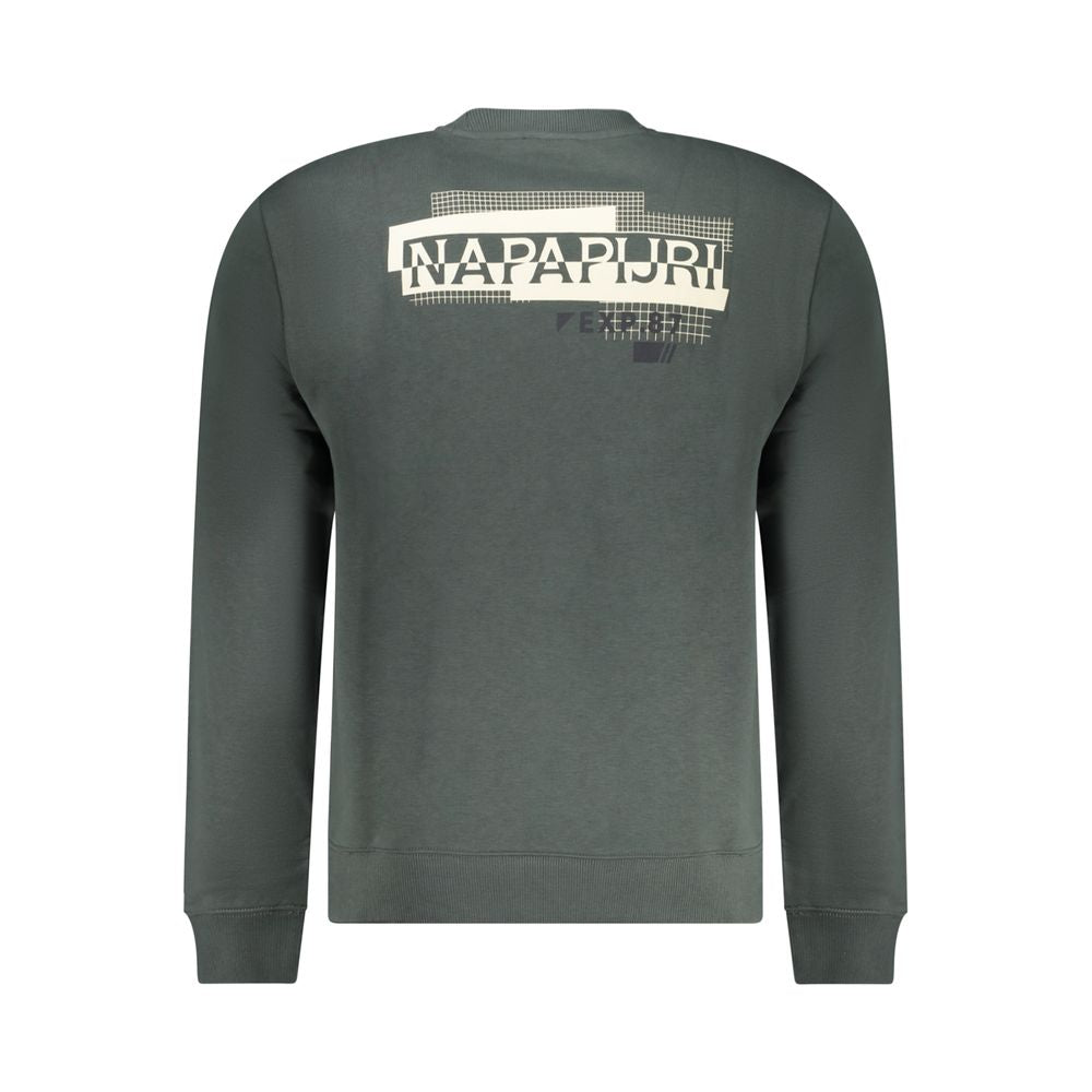 Napapijri Grüner Baumwollpullover