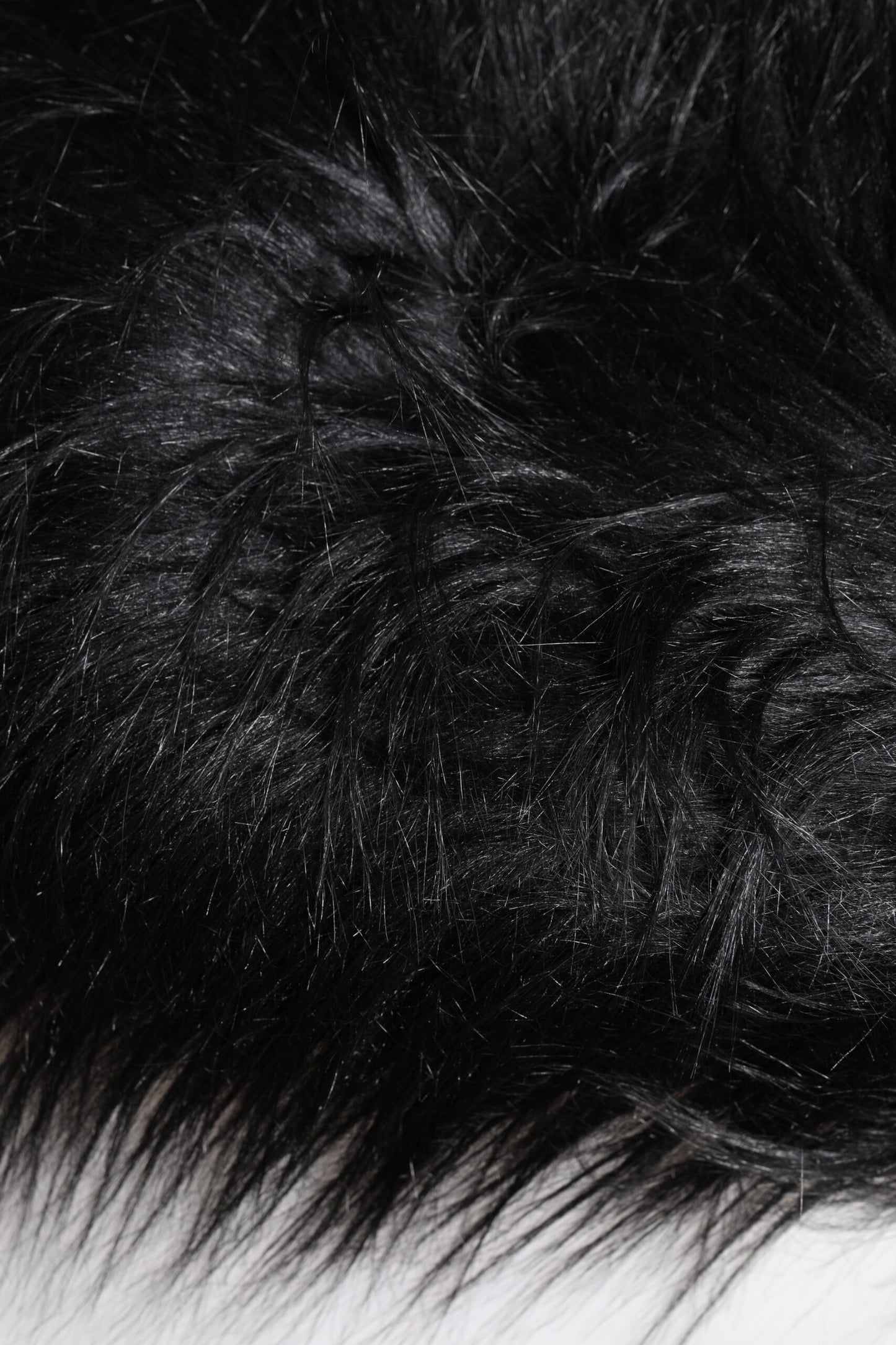 Dolce & Gabbana Schwarzer Acryl Pelz Damen Eimer Hut