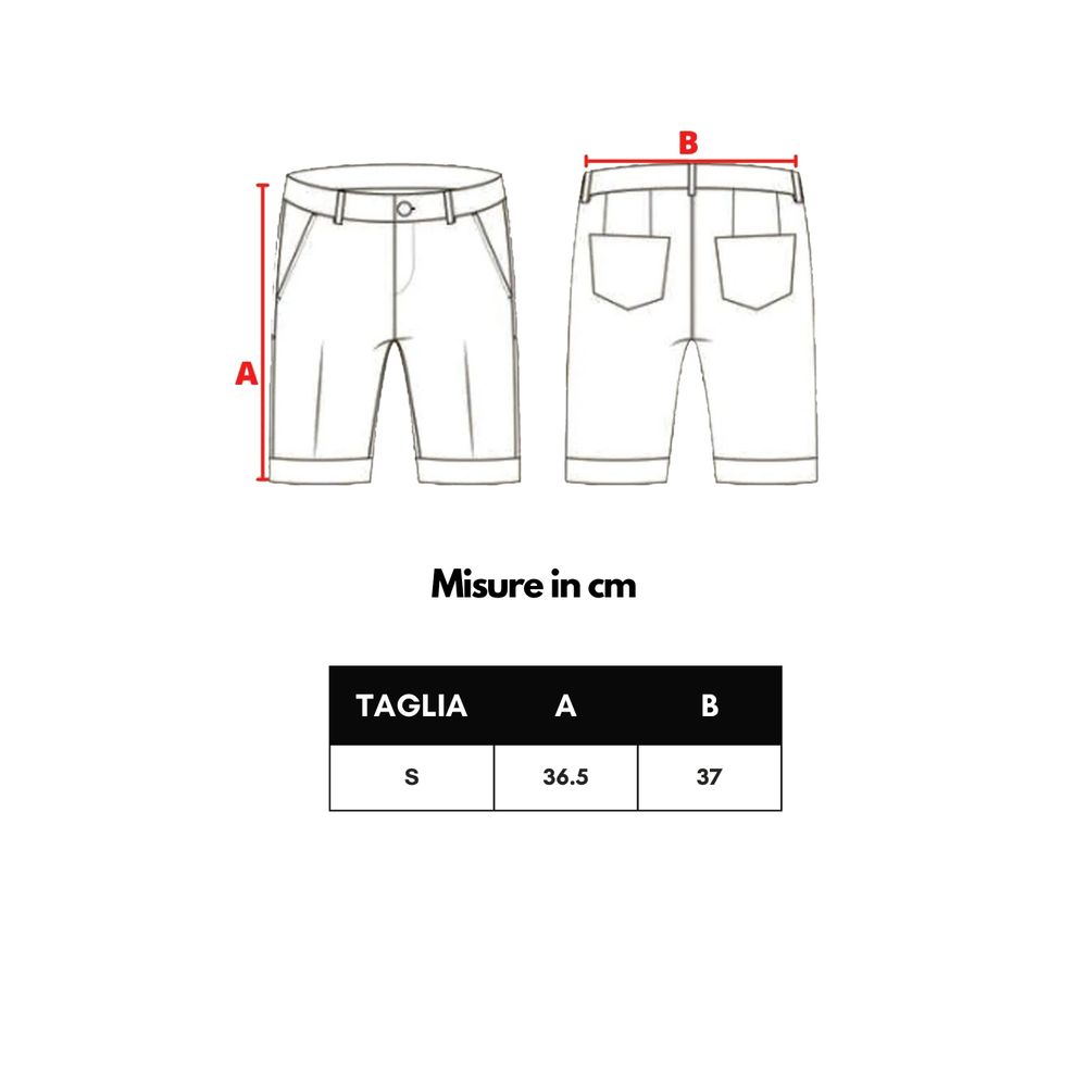 Canali Blaue Polyester-Badeshorts