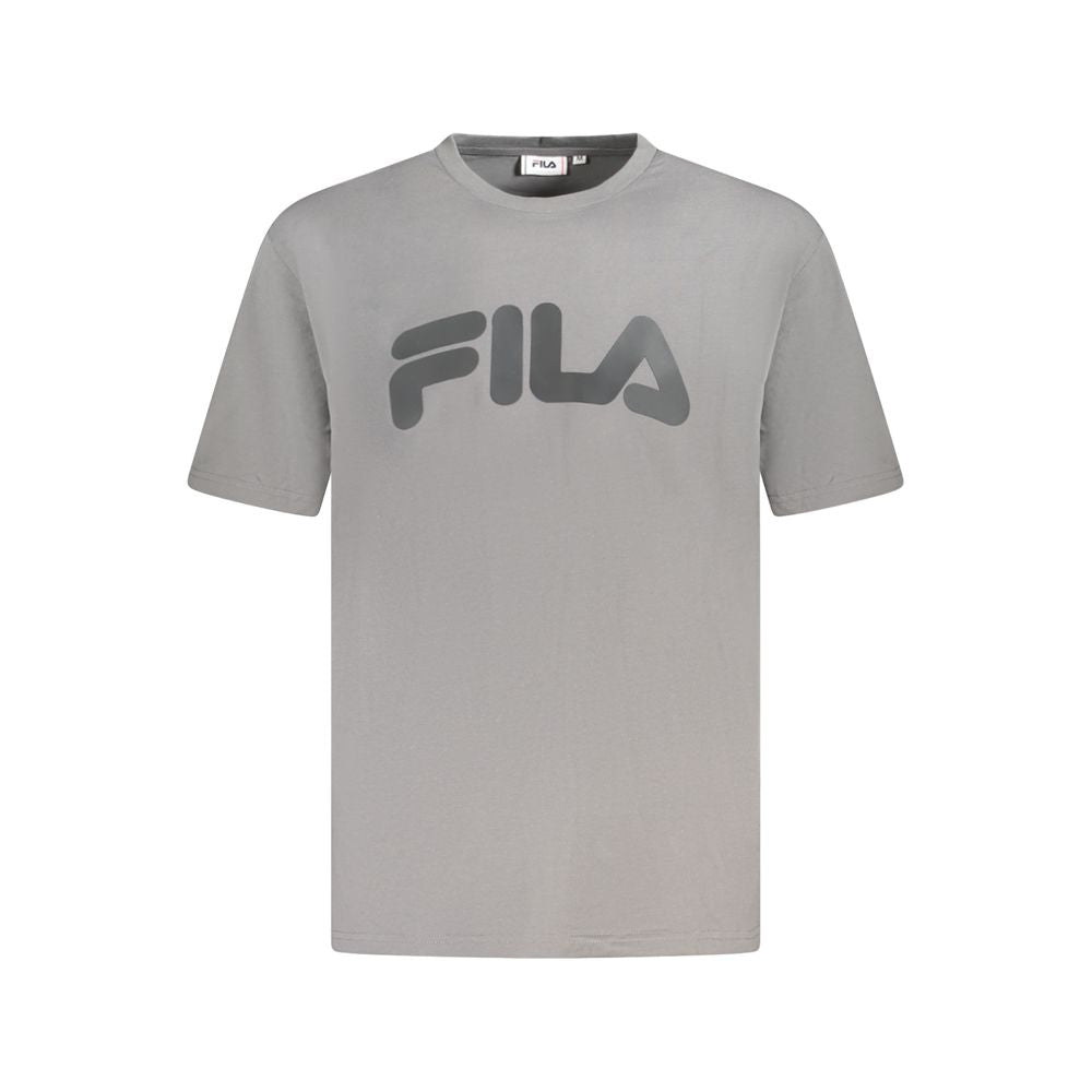 Fila Graues Baumwolle Männer T-Shirt
