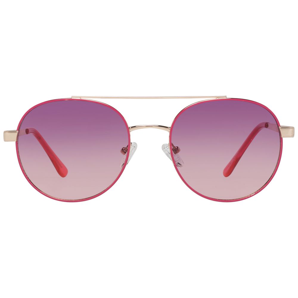 Guess Rosa Metall-Sonnenbrille