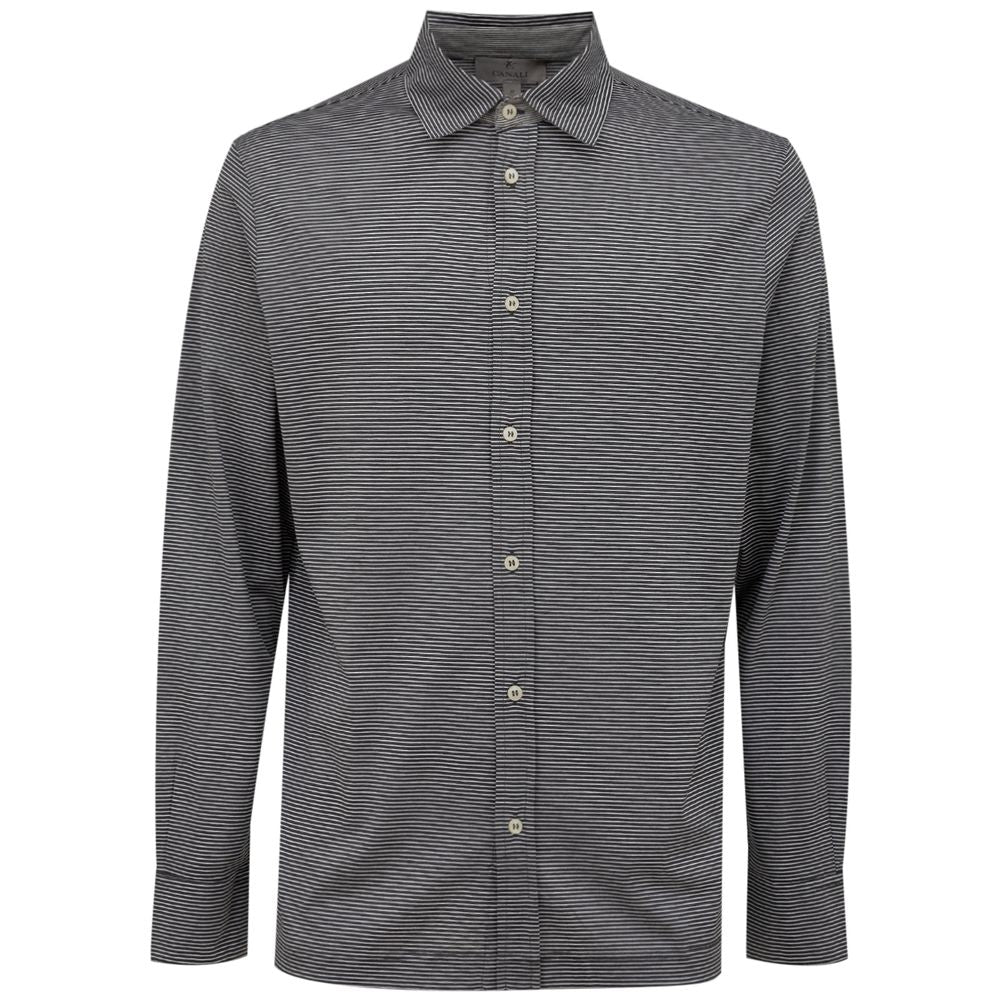 Canali Bicolor Baumwollhemd