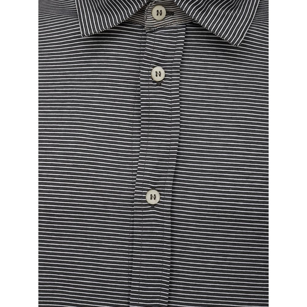 Canali Bicolor Baumwollhemd