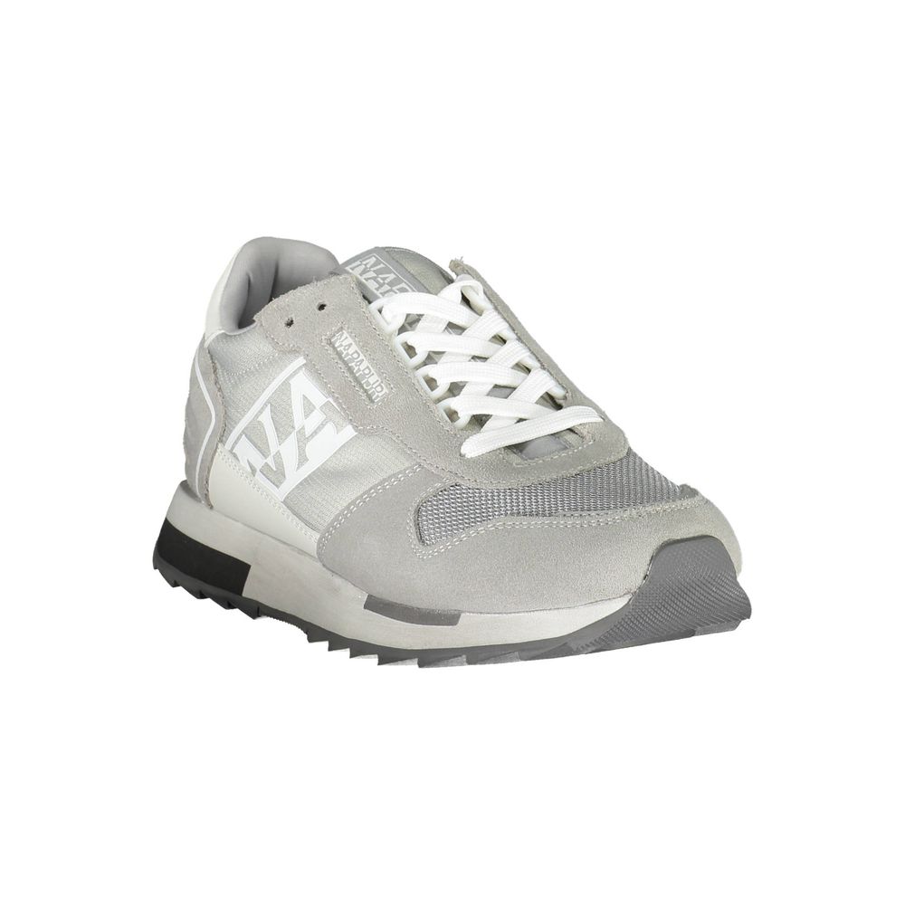 Napapijri Braunes Leder Herren Sneaker