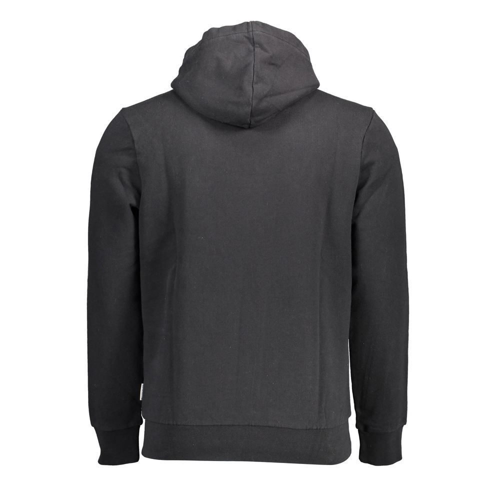 Napapijri Schwarzer Baumwollpullover für Männer