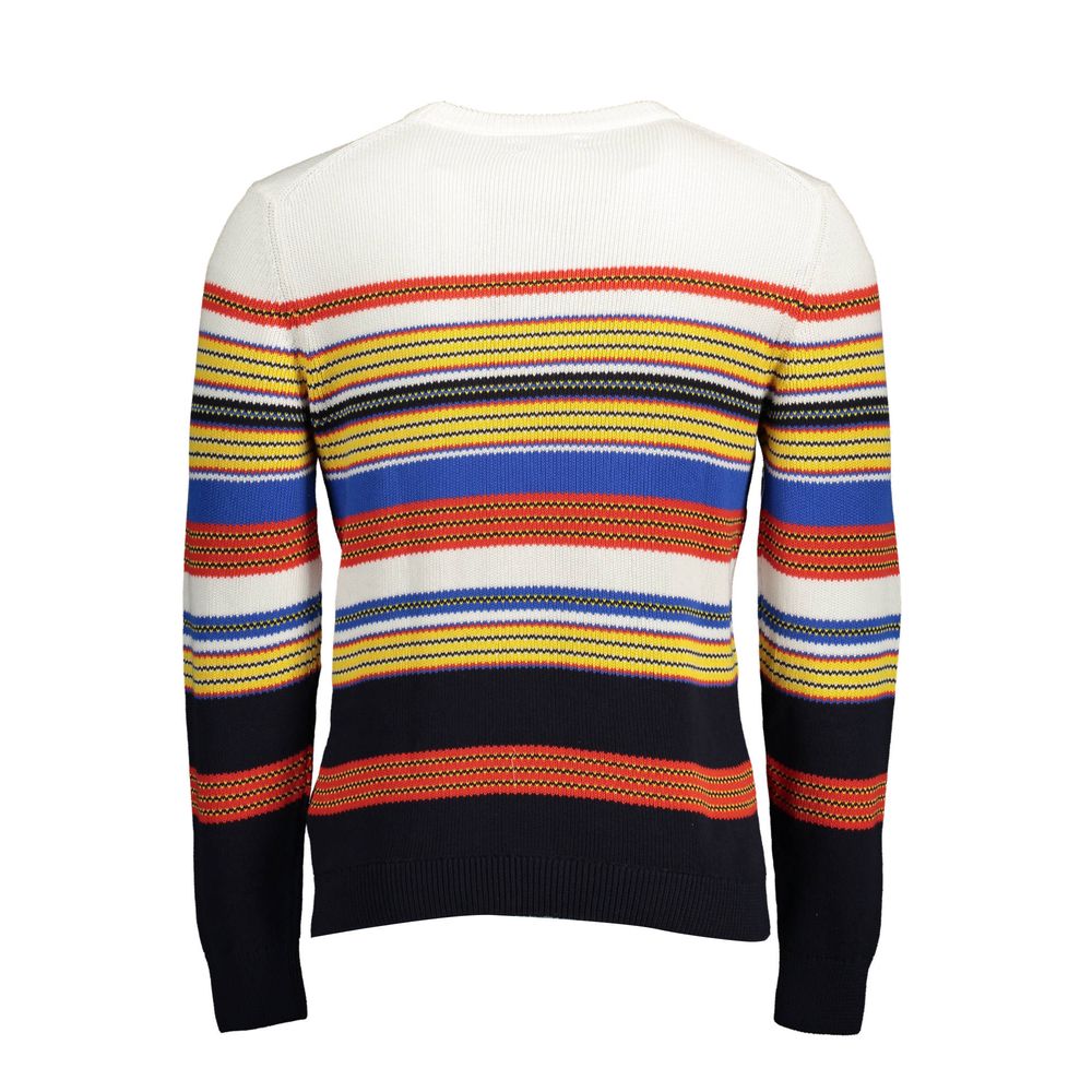 Gant Blauer Baumwollpullover für Männer
