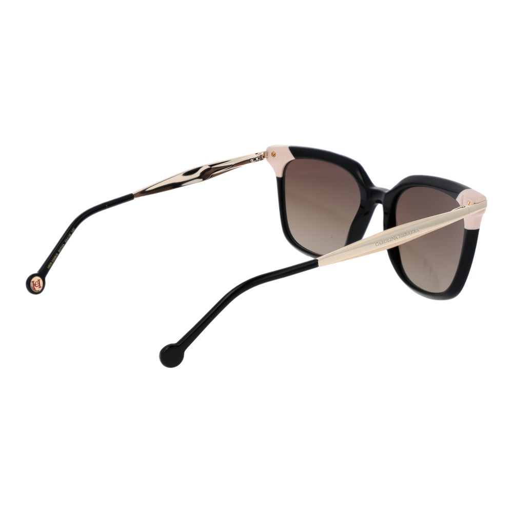 Carolina Herrera Schwarze Sonnenbrille aus Acetat